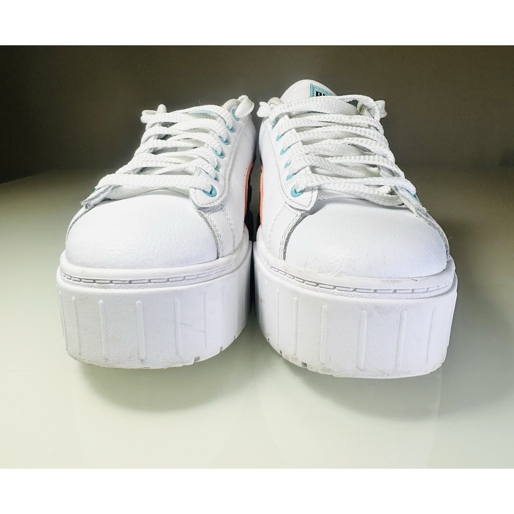 PUMA WOMENS MAYZE UT POP PLATFORM SNEAKERS 390258-01 SIZE 6,5 - Picture 4 of 15